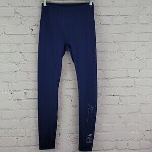 Reebok Blue Stretchy Active Leggings. Size Small